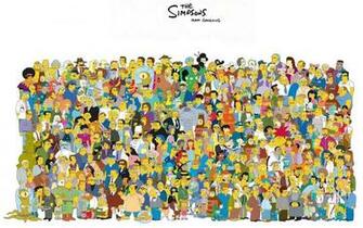 Wallpaper Photo Art The Simpsons