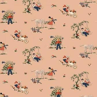Vintage Childrens Wallpaper HD Pretty
