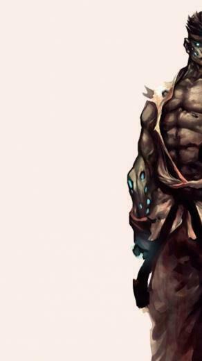 Zombie Street Fighter iPhone Wallpaper