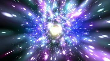 Hyper Speed Sun Travel 60fps Moving Background