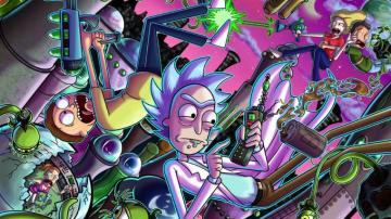 Wallpaper Rick And Morty Tv Series Cartoon