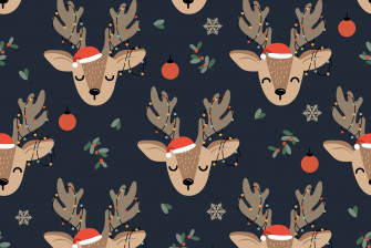 Festive Christmas Zoom Background The Bash