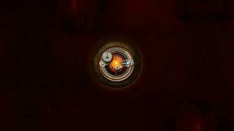 Steampunk Clock Leather Desktop Wallpaper 1920px By