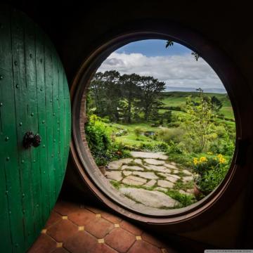 A Hobbit House Ultra HD Desktop Background Wallpaper For 4k UHD Tv
