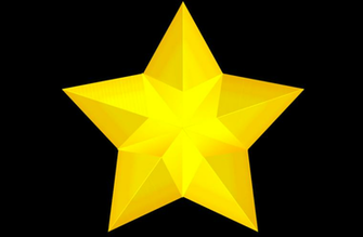 Gold Star Wallpaper