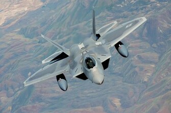 Raptor Jet Fighter HD Wallpaper In