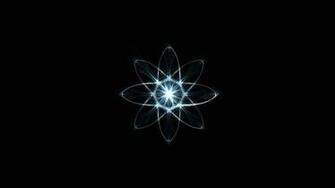 Abstract Atom Wallpaper