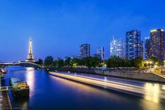 Wallpaper Paris France Pont De Grenelle La Tour Eiffel Desktop