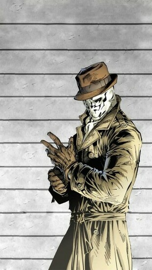 Before Watchmen Rorschach The iPhone Wallpaper