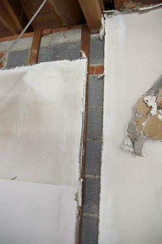 Cinder Block Exterior