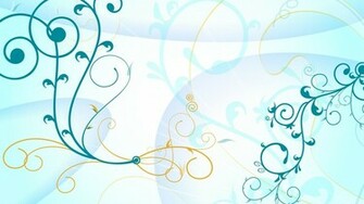 Floral Swirls Wallpaper