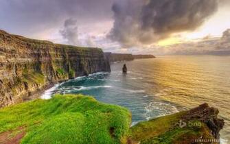 Moher At Sunset County Clare Ireland HD Wallpaper IHD
