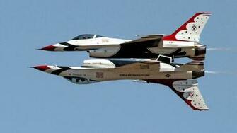 Fighting United States Air Force F Falcon Thunderbirds