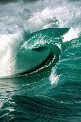 Ocean Wave iPhone Wallpaper On