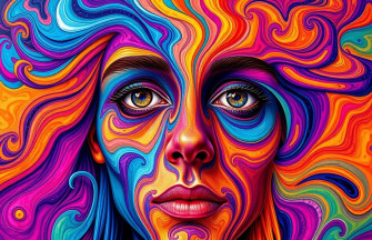 Trippy Face Wallpaper