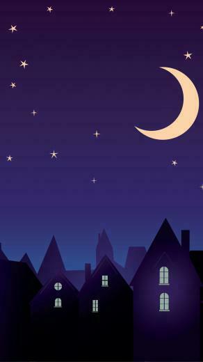 Quiet Night Scene Perfect For An Alarm Background iPhone