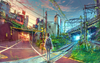 Japan Anime Crossroads Rare Gallery HD Wallpaper
