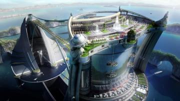 Futuristic City Wallpaper