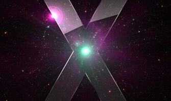 Os X With Colorful Galaxy Backround Desktop Wallpaper
