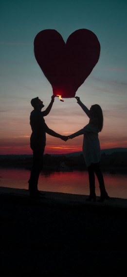 Matching Cute Couple Wallpaper On