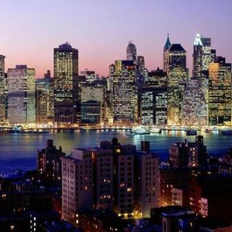 New York Lights City Pixel HD Wallpaper