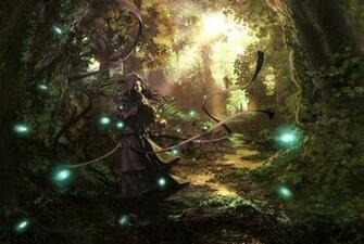 Fantasy Cursed Forest Artwork