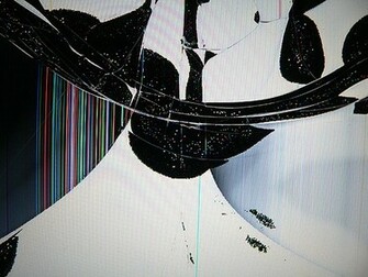 Photo Cracked Lcd Screen Monitor Display Laptop Lurvely