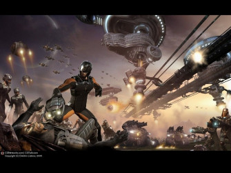 Total Wallpaper Space Opera Concept