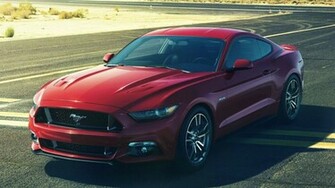 Ford Mustang Gt Red Car Wallpaper HD