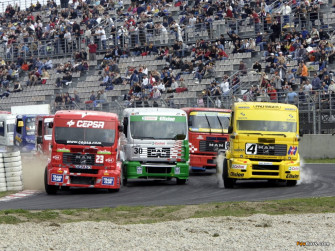 Man Race Truck Wallpaper