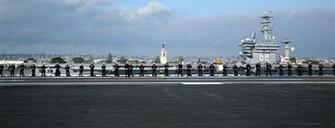 Us Navy N 4776g With Uss Nimitz Cvn In The Background