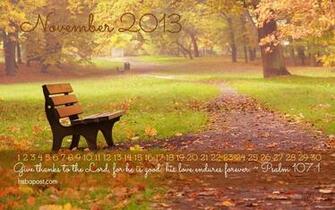 November Desktop Wallpaper From The Homeschool Post