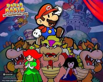 Super Paper Mario Wallpaper By Queen Koopa