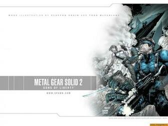 Gear Solid Sons Of Liberty The Wallpaper On Game