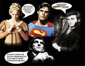 Superman In The World Of Dark Shadows