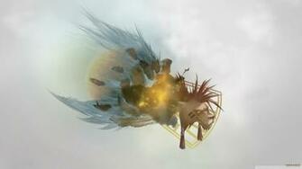 Final Fantasy Abstract Nanaki Ultra HD Desktop Background