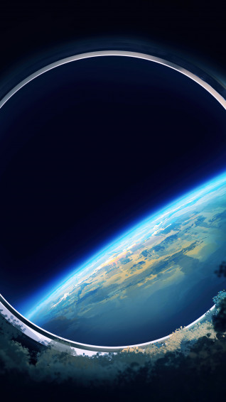 Space Planet Art 4k Wallpaper iPhone HD Phone 130h
