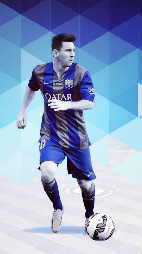 Lionel Messi iPhone HD Wallpaper