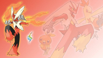 Torchic Combusken Blaziken And Mega Wallpaper By Glench On