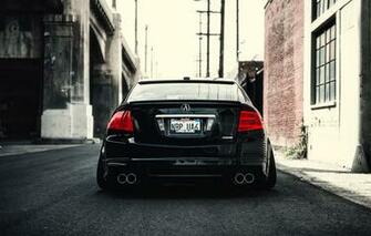 Wallpaper Black Honda Accord Chord Acura Stance