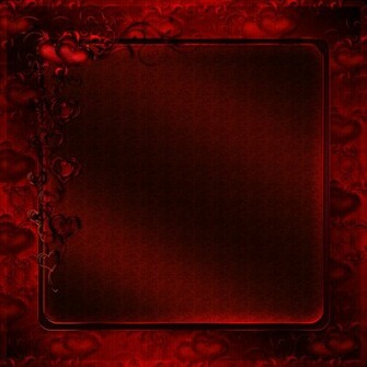 Red Background With Heart By Lyotta