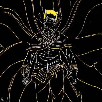 Walpaper Keren Naruto Baryon Mode