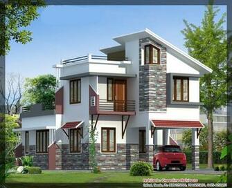 House Exterior Elevation Designs Wallpaper