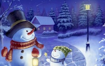 Cute Snowman Desktop Wallpaper HD And New Car