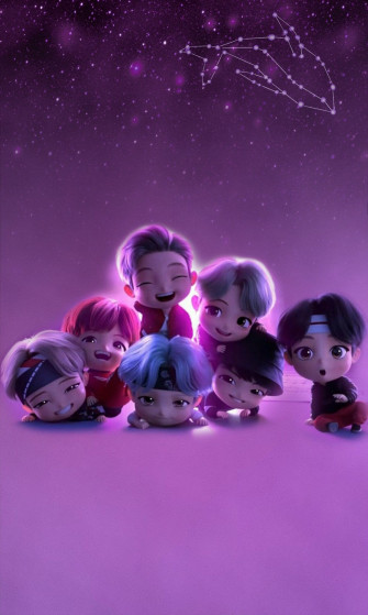 Cute Purple Aesthetic Wallpaper Bts