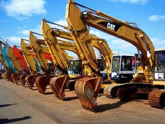 Caterpillar Excavator HD Wallpaper Background