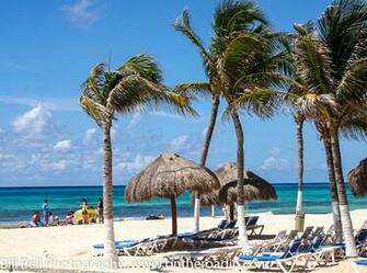 Pin Del Carmen Beach Mexico Desktop Wallpaper