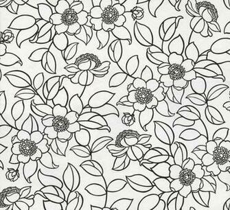 Wallpaper White And Black Contemporary By