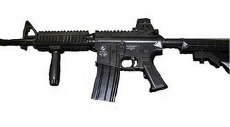 Colt M4 A1 Ris Spring Double Systeme Armement Cybergun Kwc