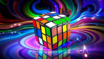 3d Wallpaper Rubix Cube